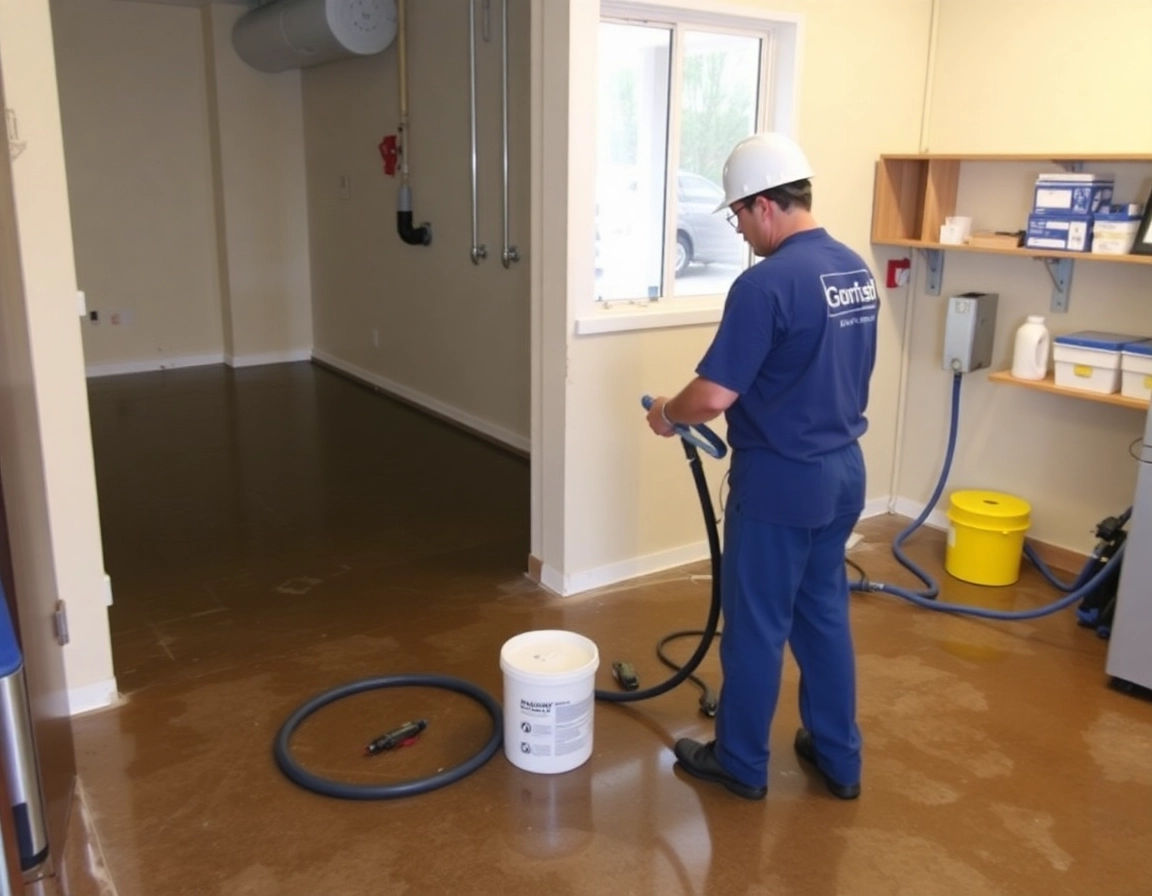 Water Damage Restoration Service in The Fan
