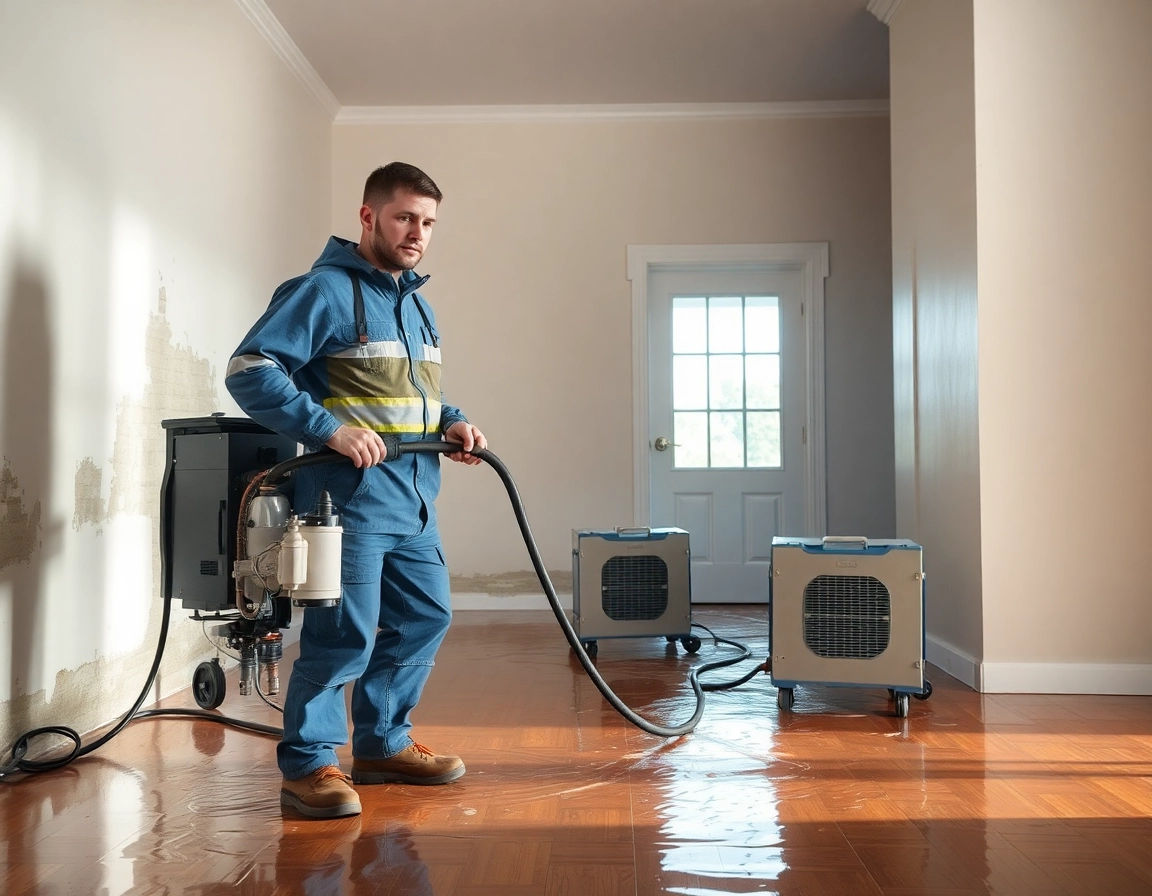 Water Damage Restoration Service in The Fan